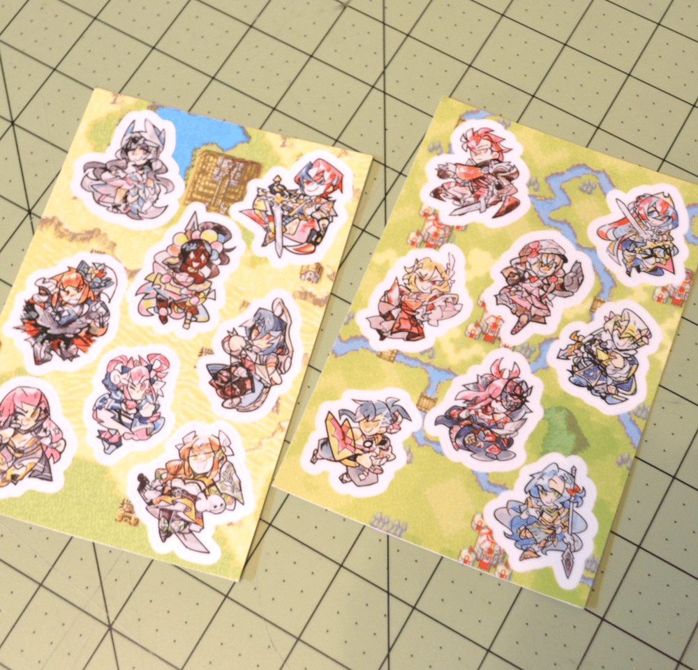 Image of FE: Engage Sticker Sheets