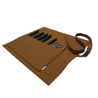 Image 3 of MOOJICRAFT TAN CANVAS 8" BLADE KNIFE CASE