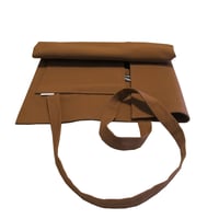 Image 2 of MOOJICRAFT TAN CANVAS 8" BLADE KNIFE CASE