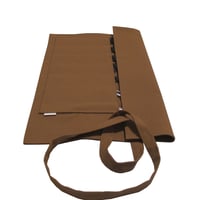 Image 1 of MOOJICRAFT TAN CANVAS 8" BLADE KNIFE CASE