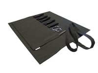 Image 2 of MOOJICRAFT DARK OLIVE CANVAS 8" BLADE - ROLL KNIFE CASE