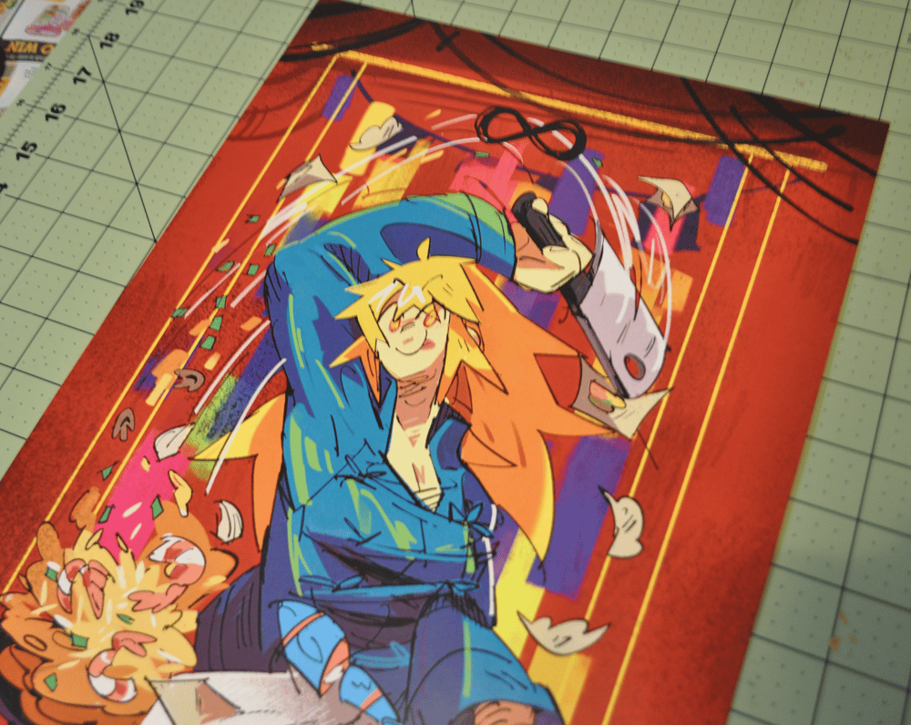 Image of Dorohedoro: Magician Nikaido Large Print