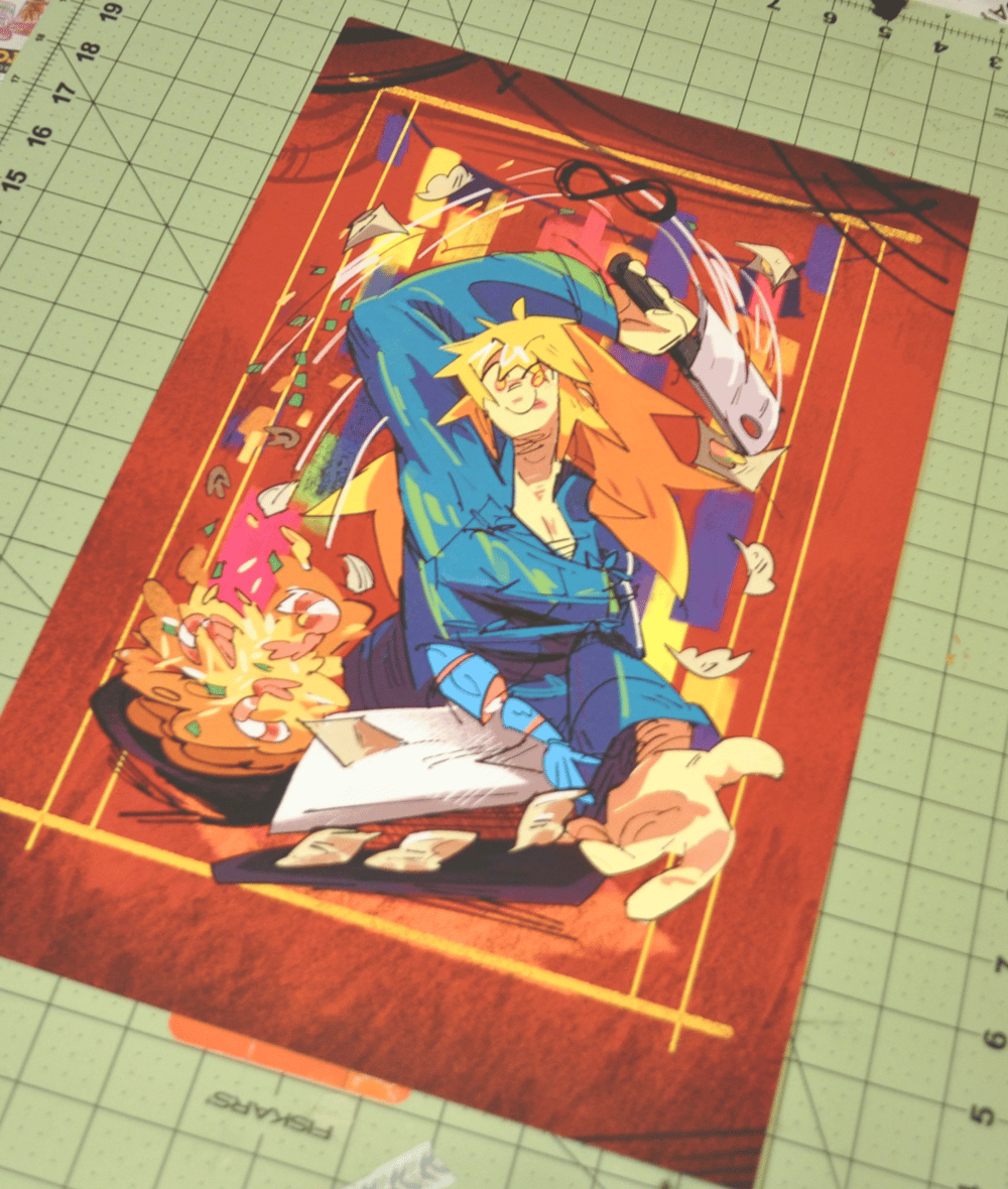 Image of Dorohedoro: Magician Nikaido Large Print