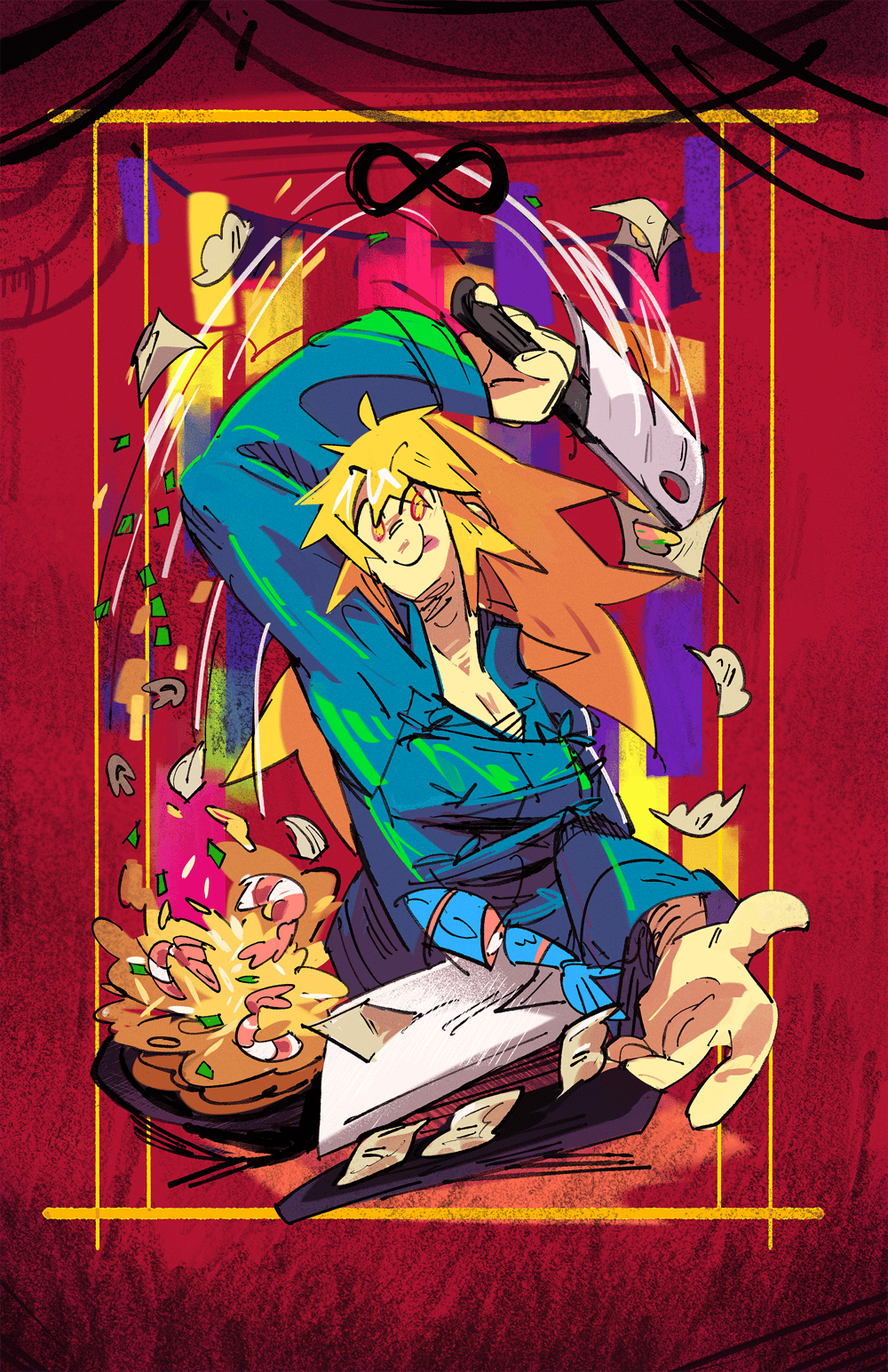 Image of Dorohedoro: Magician Nikaido Large Print