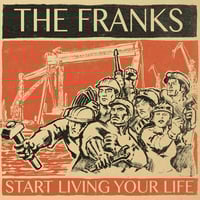 Image 1 of THE FRANKS 'Start Living Your Life' 10" EP
