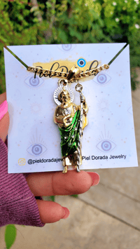 Image 4 of Large San Judas Tadeo Necklace