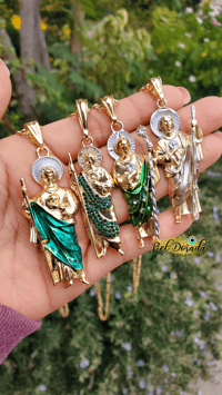 Image 1 of Large San Judas Tadeo Necklace