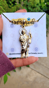 Image 5 of Large San Judas Tadeo Necklace