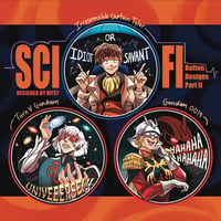 Image 4 of [IN-STOCK] Sci-Fi Anime Buttons
