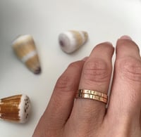 Image 2 of Keep Me Here Band - stamped ring