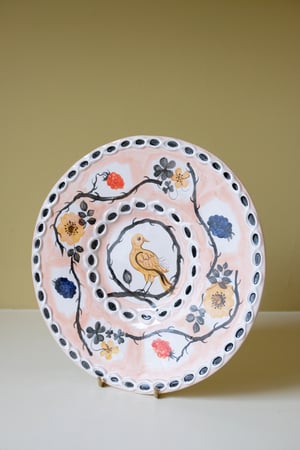 Image of Canary Rose & Bramble - Romantic Plate 