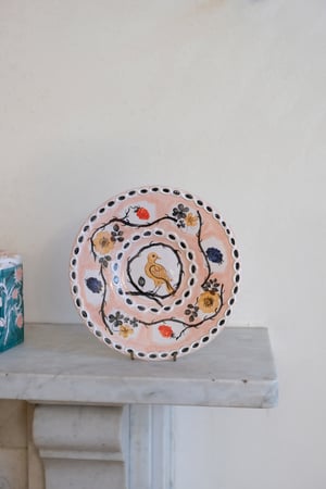 Image of Canary Rose & Bramble - Romantic Plate 