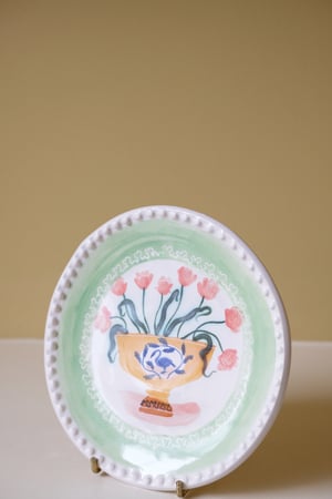 Image of Romantic Vase - Small Plate