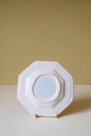 Image of Arranging Flowers - Small Octagonal Plate