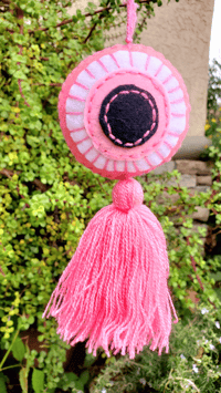 Image 2 of Evil Eye Artesian Tassel 