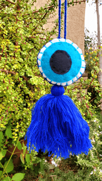 Image 5 of Evil Eye Artesian Tassel 