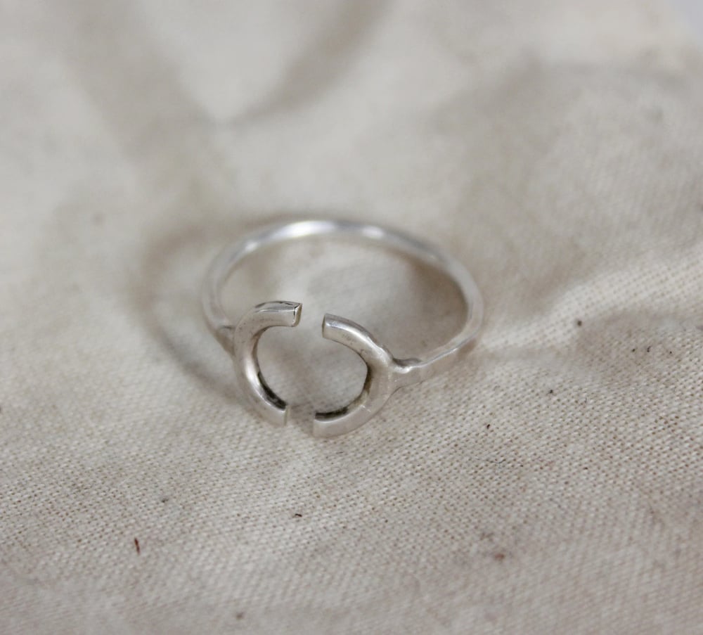 Image of Silver Talisman Ring (handmade by Zac Little)