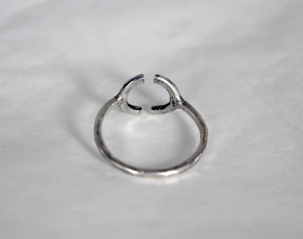 Image of Silver Talisman Ring (handmade by Zac Little)