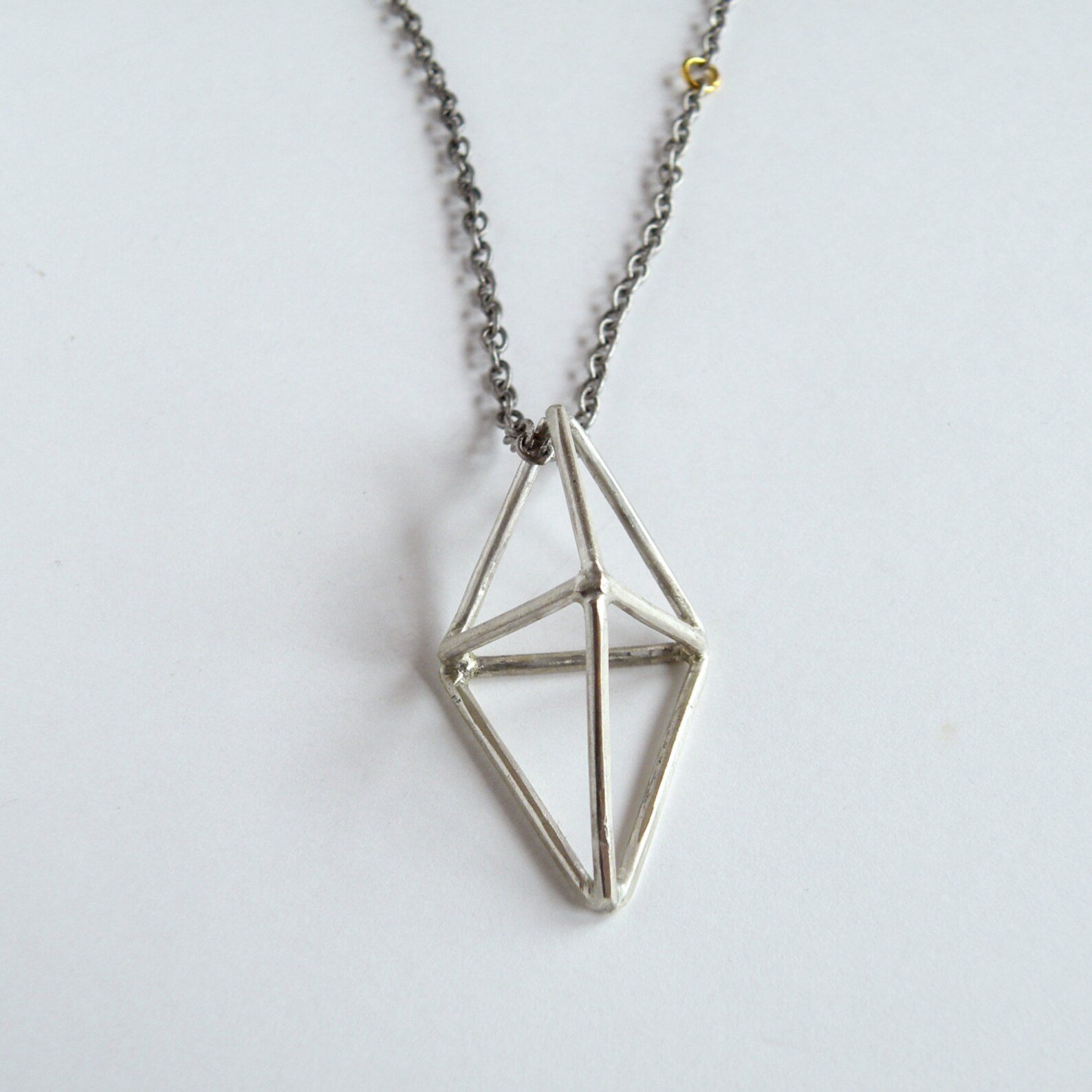 Triangle hot sale prism necklace