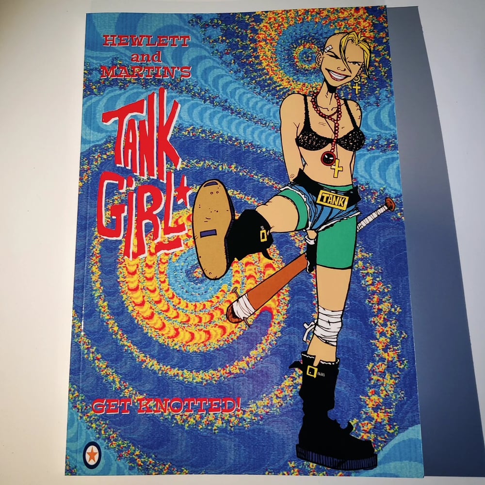 Image of TANK GIRL: BOOK ONE - ANNIVERSARY EDITION with POSTCARD SET, POSTER MAG, & BADGES