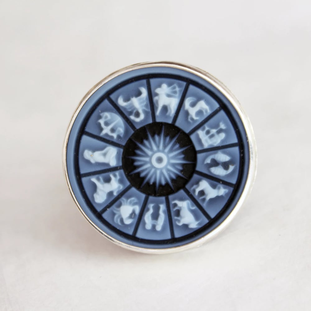 Image of Zodiac Wheel Ring (handmade by Zac Little)