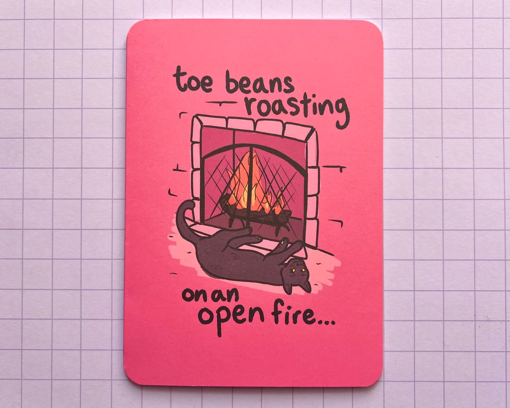 Image of Holiday cat card