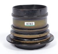 Image 2 of Goerz Gotar 16.5" [420mm] F8 large format Lens in barrel #8767 covers 11X14