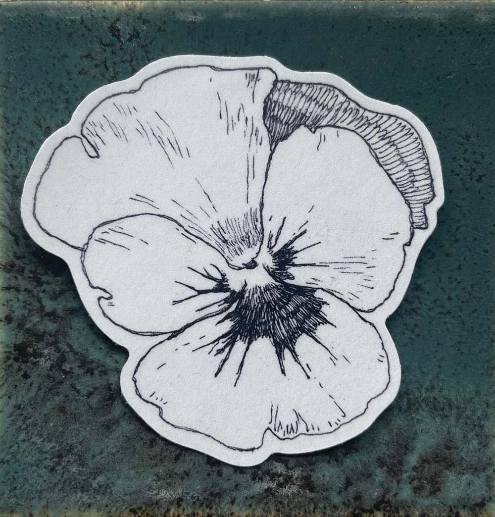 Image of Flower sticker