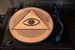Image of All Seeing Eye Record Slip Matte