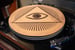 Image of All Seeing Eye Record Slip Matte