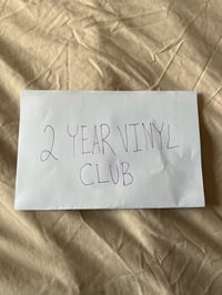 Two Year Vinyl Club #2