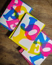 Image 5 of Noel, Joy and Hope | Christmas Letterpress Greeting Card Set