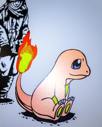 Image 3 of Charmander used fire spin!