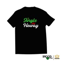 JINGLE ALL HOWAY CHRISTMAS 2023 T-SHIRT - BLACK