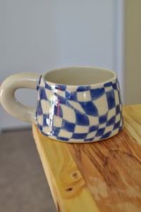 Image 1 of Wiggle Checker Mug - A26 10oz