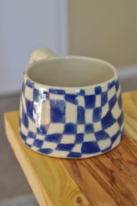 Image 2 of Wiggle Checker Mug - A26 10oz