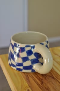 Image 4 of Wiggle Checker Mug - A26 10oz
