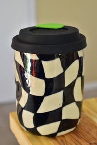Image 3 of Wiggle Checker To Go Thumb Cup - A28 18oz