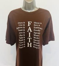 All You Need Faith Brown Unisex Shirt 