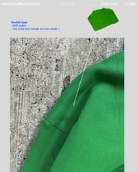 Image 3 of Fusion Zip Perfect Hoodie - Electric green