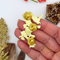 Image 4 of Red Dragon Enamel Pin