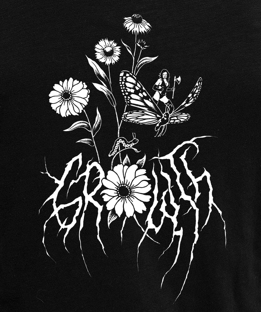 Image of 'GROWTH' Long Sleeve Crop