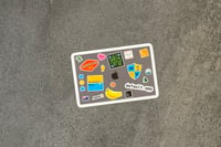 Defaults Laptop Sticker