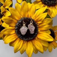 Rose Quartz Earrings