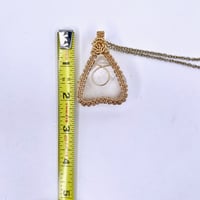 Image 4 of Gold Ulexite Planchette