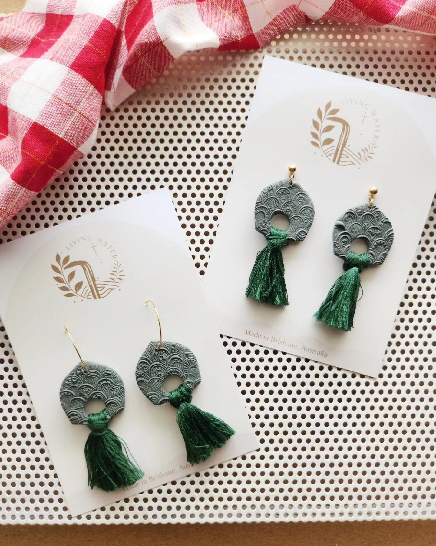 Image of Green Christmas Tassel