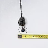 Image 3 of Gray Aventurine Web with Spider