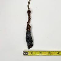 Image 4 of Black Kyanite Small Witch Broom