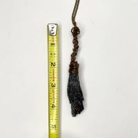 Image 3 of Black Kyanite Small Witch Broom
