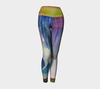 Image 1 of Three skies (Yoga leggings)